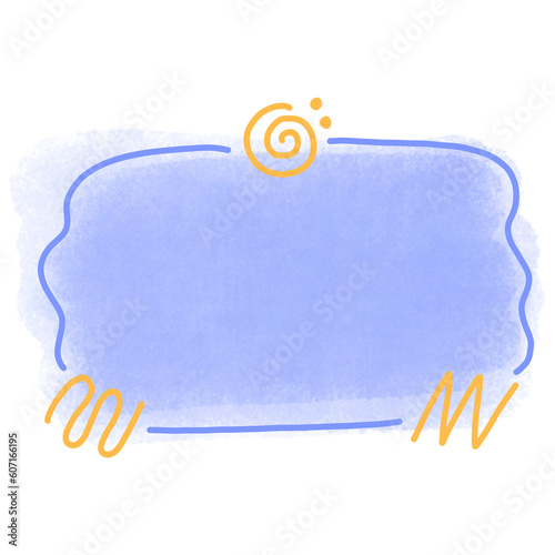 Cute chat boxes pastel color 