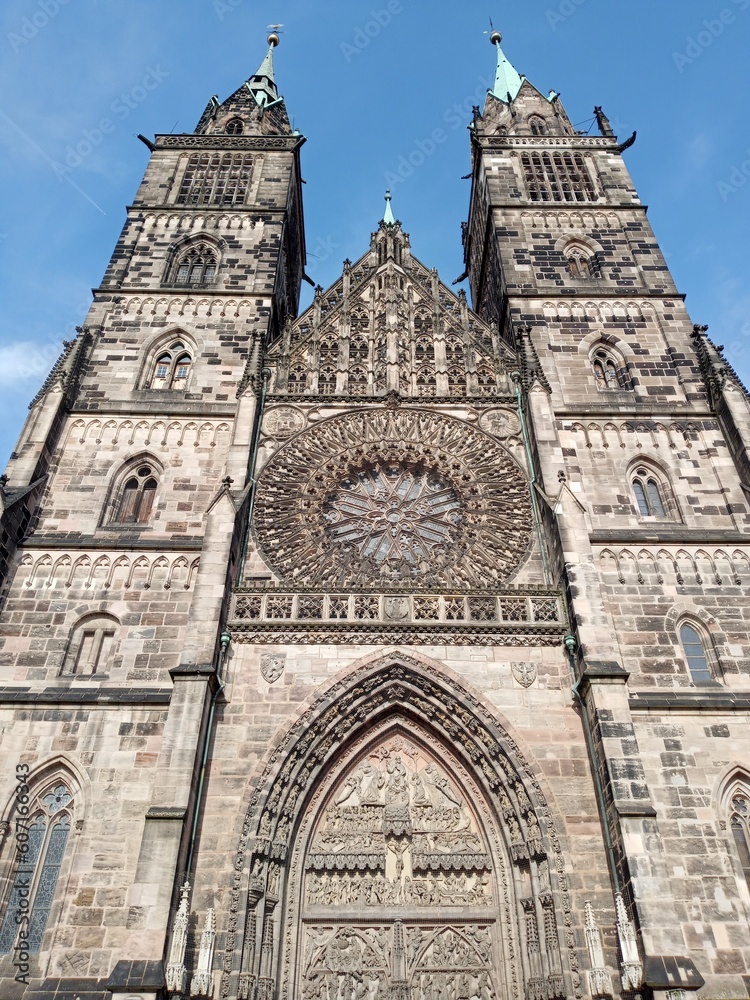 Fototapeta premium Nürnberg, Franken, Deutschland, Bayern, Ende Mai, 2023