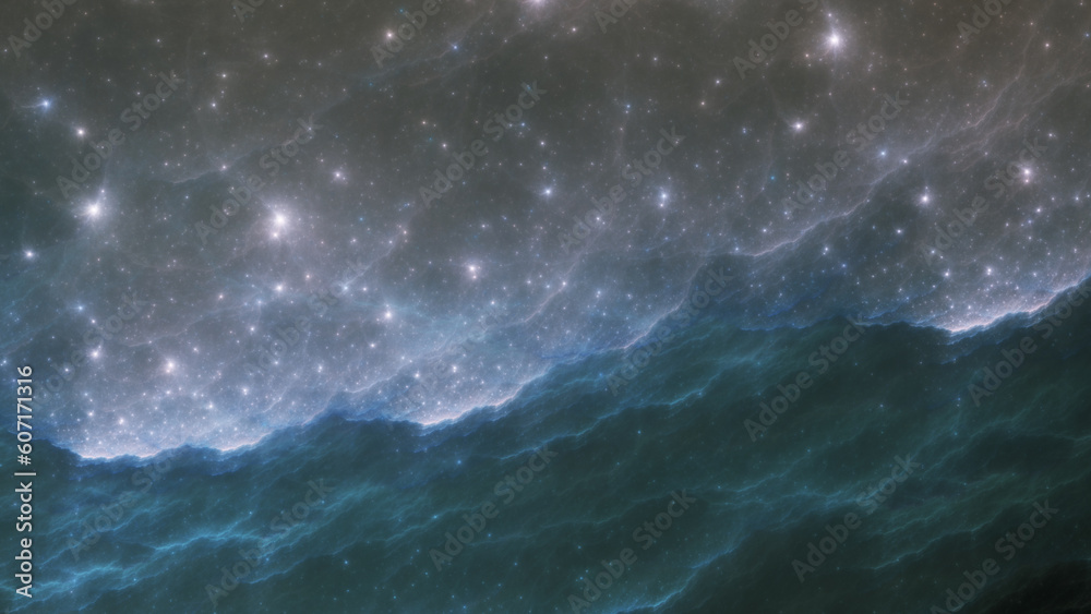A sea of stars - Sci-fi nebula - Good for sci-fi related content or gaming