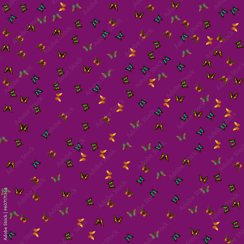 Fractoberry Pink With Butterflies Fractoberry Pink With Butterflies