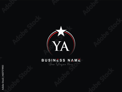 Abstract Ya Logo Image, Initial Alphabet Ya y a Letter Logo For Your Business