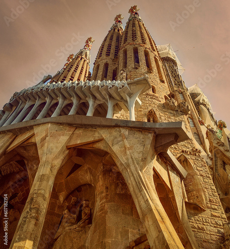 Photography The Sagrada Familia in Barcelona is an awe-inspiring masterpiece, blending intri