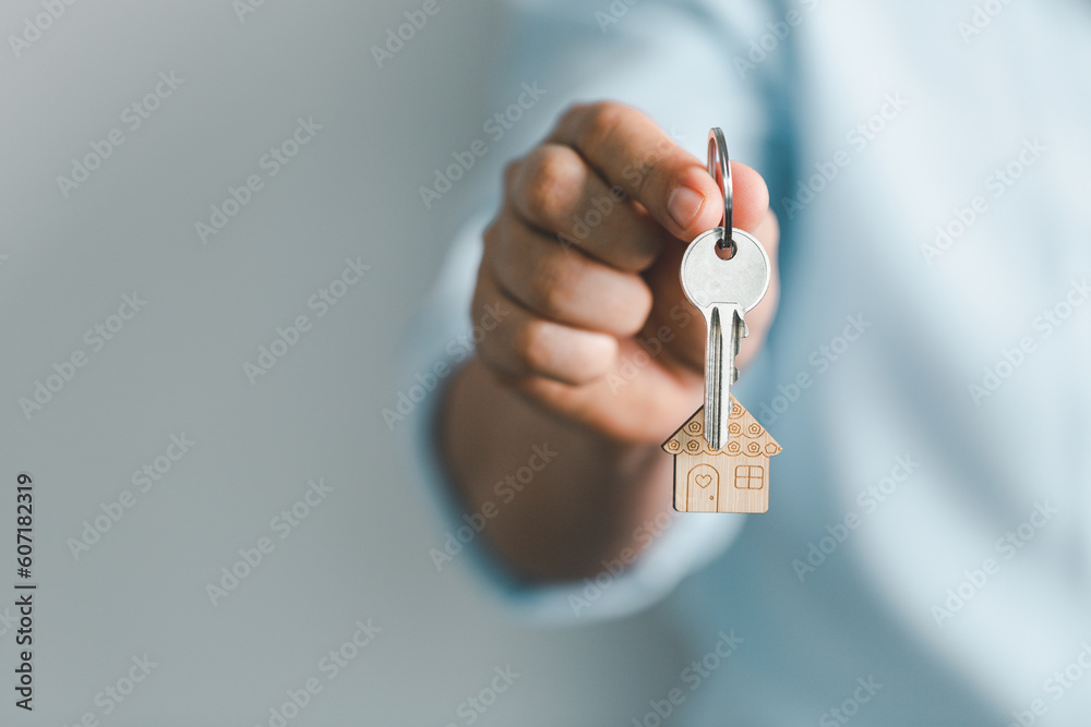 © JD8 - key to your own home in the palm of the girl and a wooden for real estate renting property. House model and key in house door. Real estate agent offer house, property insurance. © JD8 - key to your own home in the palm of the girl and a wooden for real estate renting property. House model and key in house door. Real estate agent offer house, property insurance.