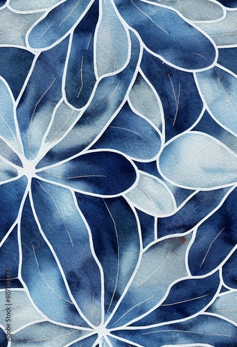 Abstract geometric design wallpaper Generative AI