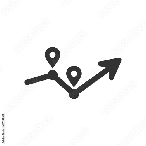 travel logo template. Icon Illustration Brand Identity. Isolated and flat illustration. Vector graphic