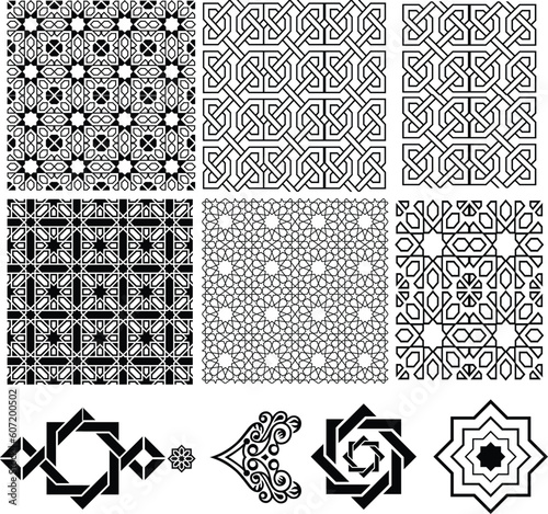 islamic patterns set 