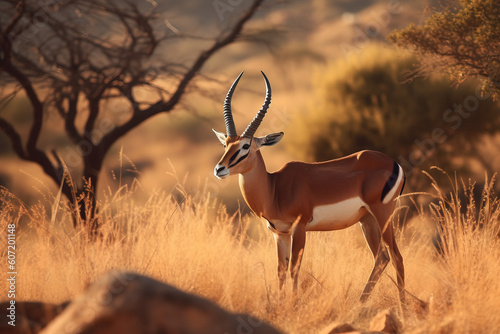 impala in the wild savannah © Jeremy