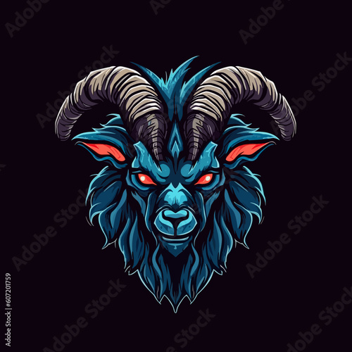 Angry Capricorn logo for esport