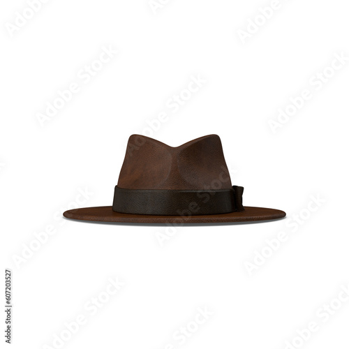 Leather Cowboy Hat