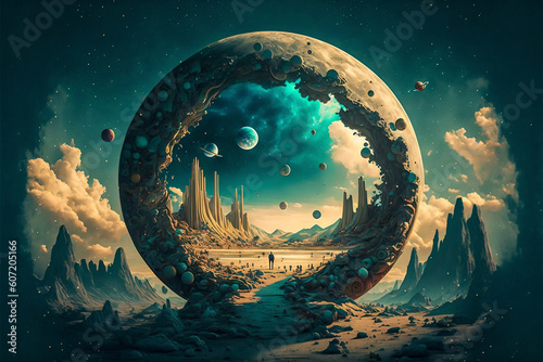 Erschaffung der Welt, der Erde, des Universums