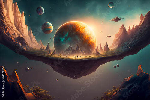 Erschaffung der Welt, der Erde, des Universums