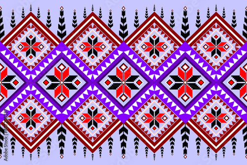 textile designs derived from geometric shapes