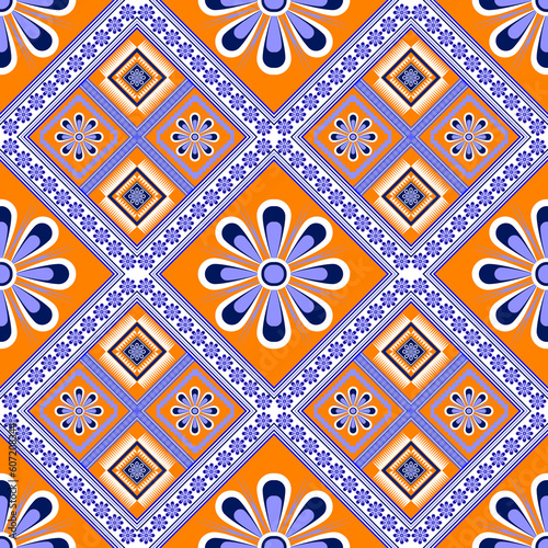 textile designs derived from geometric shapes