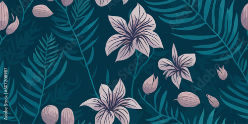 Trendy Petals  Daisy Buzz - A Highly Sought-After Vector Pattern