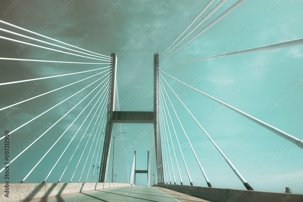 Obraz premium suspension bridge