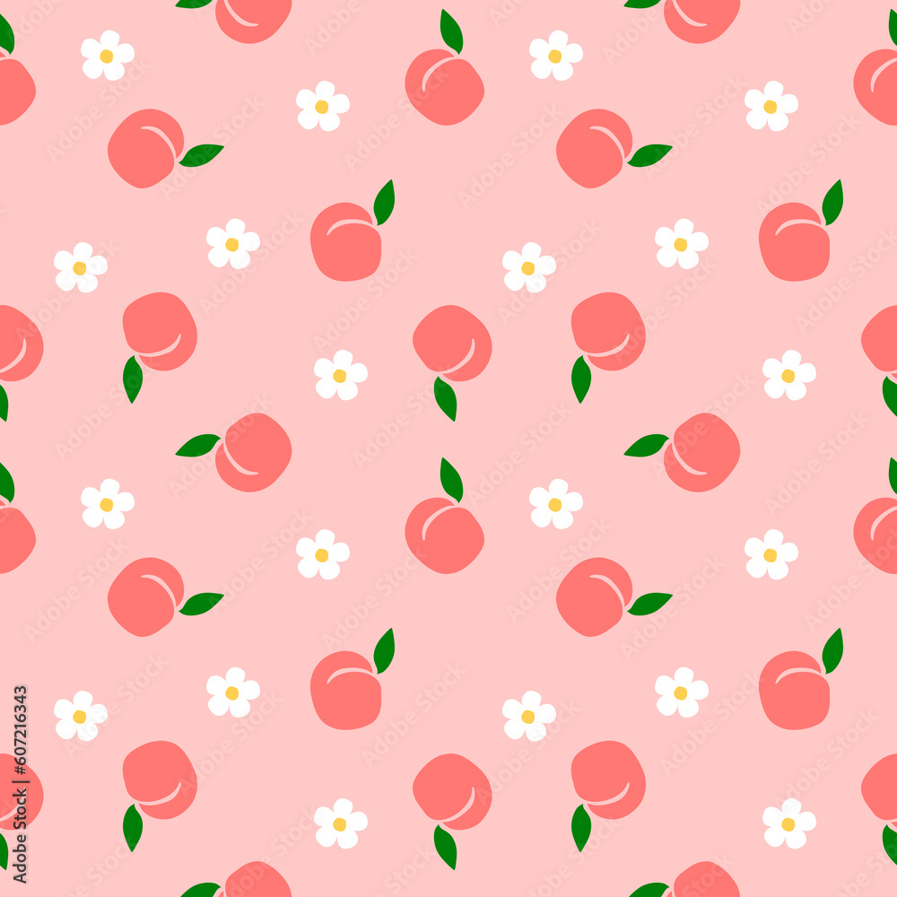 peach seamless background peach seamless background