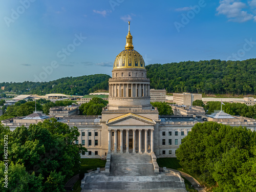 Aerial View of the West Virginia State Capitol Complex
