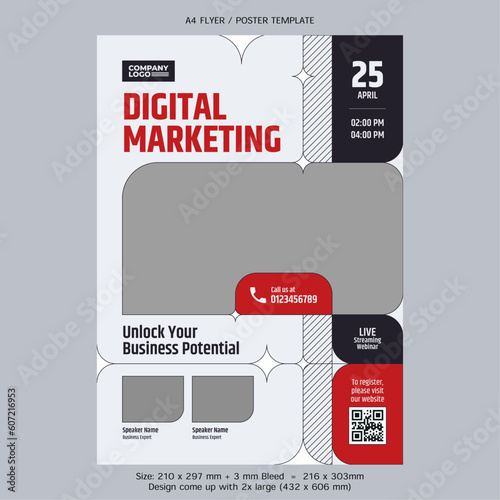 Digital Marketing Webinar Flyer