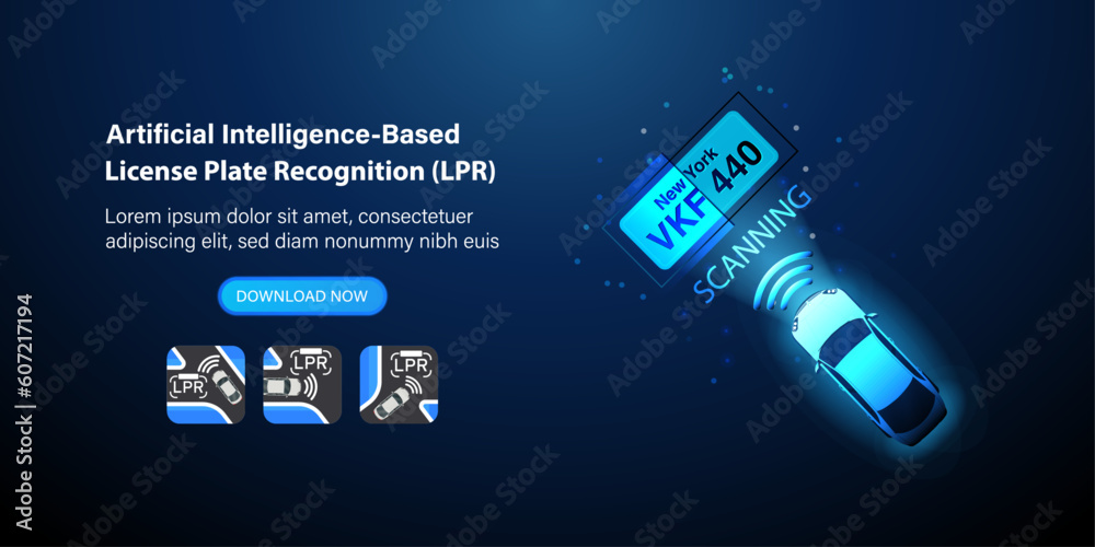 Smart LPR Camera Parking System Solutions. Automated License Plate ...
