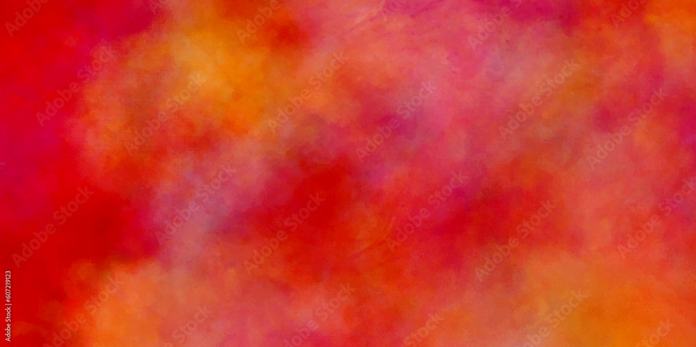 abstract colorful watercolor wall red texture background. vintege colorfull sky and cloudy background.