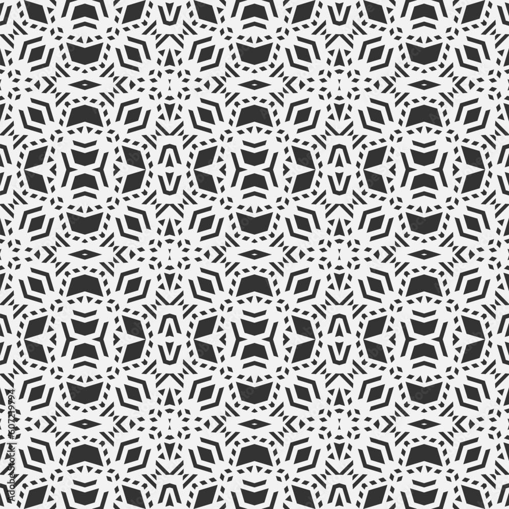 Abstract geometric seamless pattern. Abstract geometric seamless pattern.