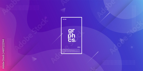 Modern minimal design purple violet background template. Eps10 vector