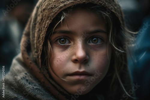 Refugee. Due to war, climate change, and global political issues, the refugee problem is gaining momentum. Hungry children, migrate to Europe, humanitarian demographic catastrophe. Crisis
