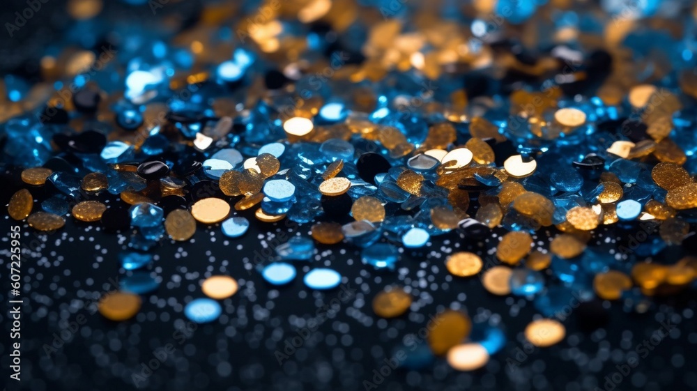 water drop textures on a glass pennies Generative AI