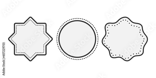 Simple vintage line frames. Vintage blank templates to decorate text. Greeting or wedding frames. Decorative vintage frames borders backgrounds