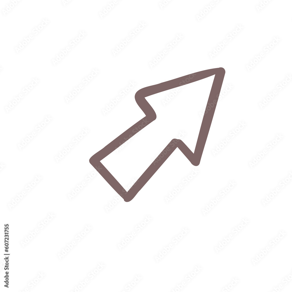hand drawn doodle elements arrow symbol for decorating cute cards hand drawn doodle elements arrow symbol for decorating cute cards