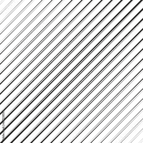 abstract seamless geometric black diagonal ribbed line pattern art.