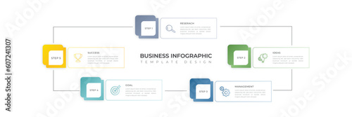  infographic business design template vector for infographic timeline, steps, technology, people, chart, graph, flowchart, diagram, circle label, infographic layout design.
