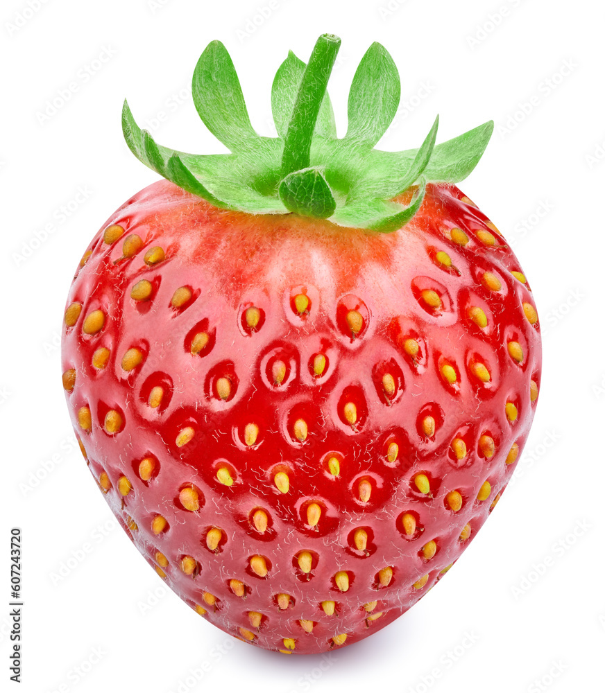 Obraz premium Strawberry isolated on white