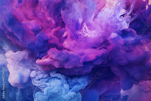 Paint in water, texture, background