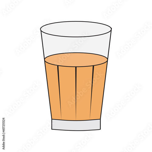 Tea also known chai, Chai vector Illustration Indian Street Food