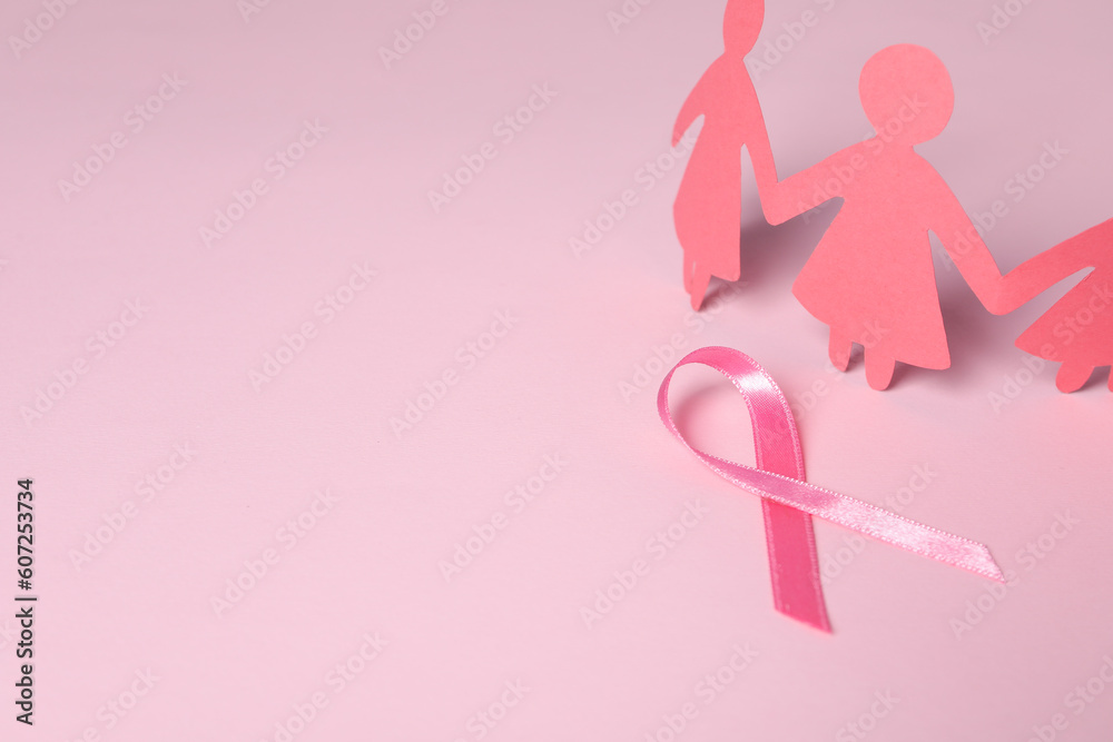 World Cancer day, concept of female cancer World Cancer day, concept of female cancer
