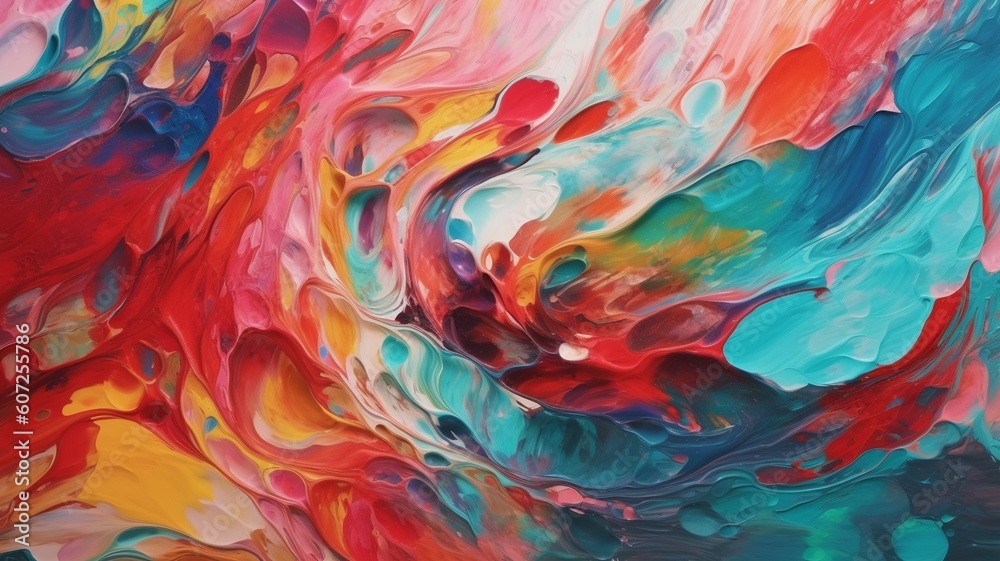 Colored paint background Generative AI Colored paint background Generative AI