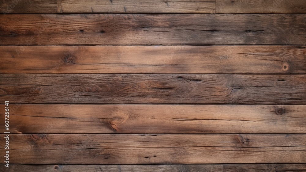 Wooden planks background wall Generative AI Wooden planks background wall Generative AI