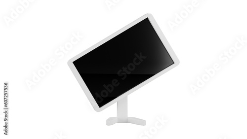 black and white pattern tv