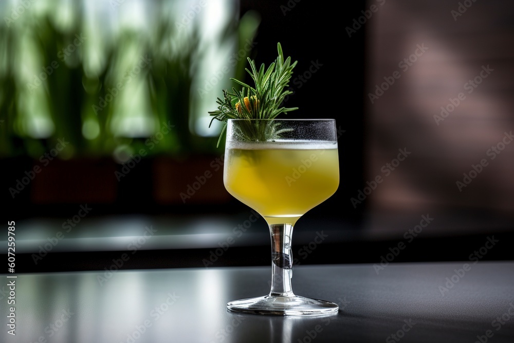A sophisticated and flavorful vegan cocktail. (Generative AI) A sophisticated and flavorful vegan cocktail. (Generative AI)