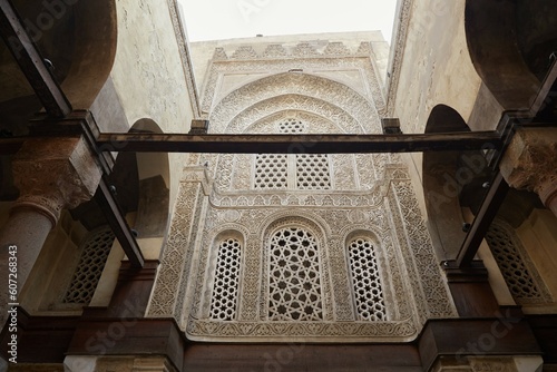 The elaborate Qalawun Complex on Old Cairo's al-Muizz street photo