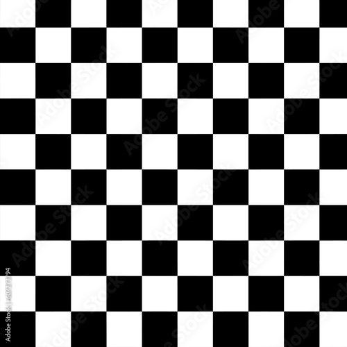 black and white checkers