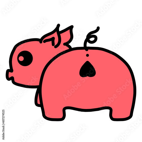 piggy bank cartoon