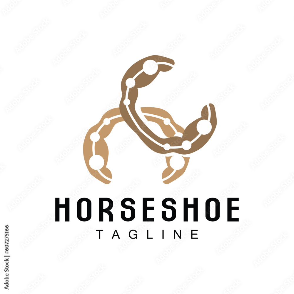 Horseshoe Logo, Cowboy Horse Vector, Icon Design Symbol Template Horseshoe Logo, Cowboy Horse Vector, Icon Design Symbol Template