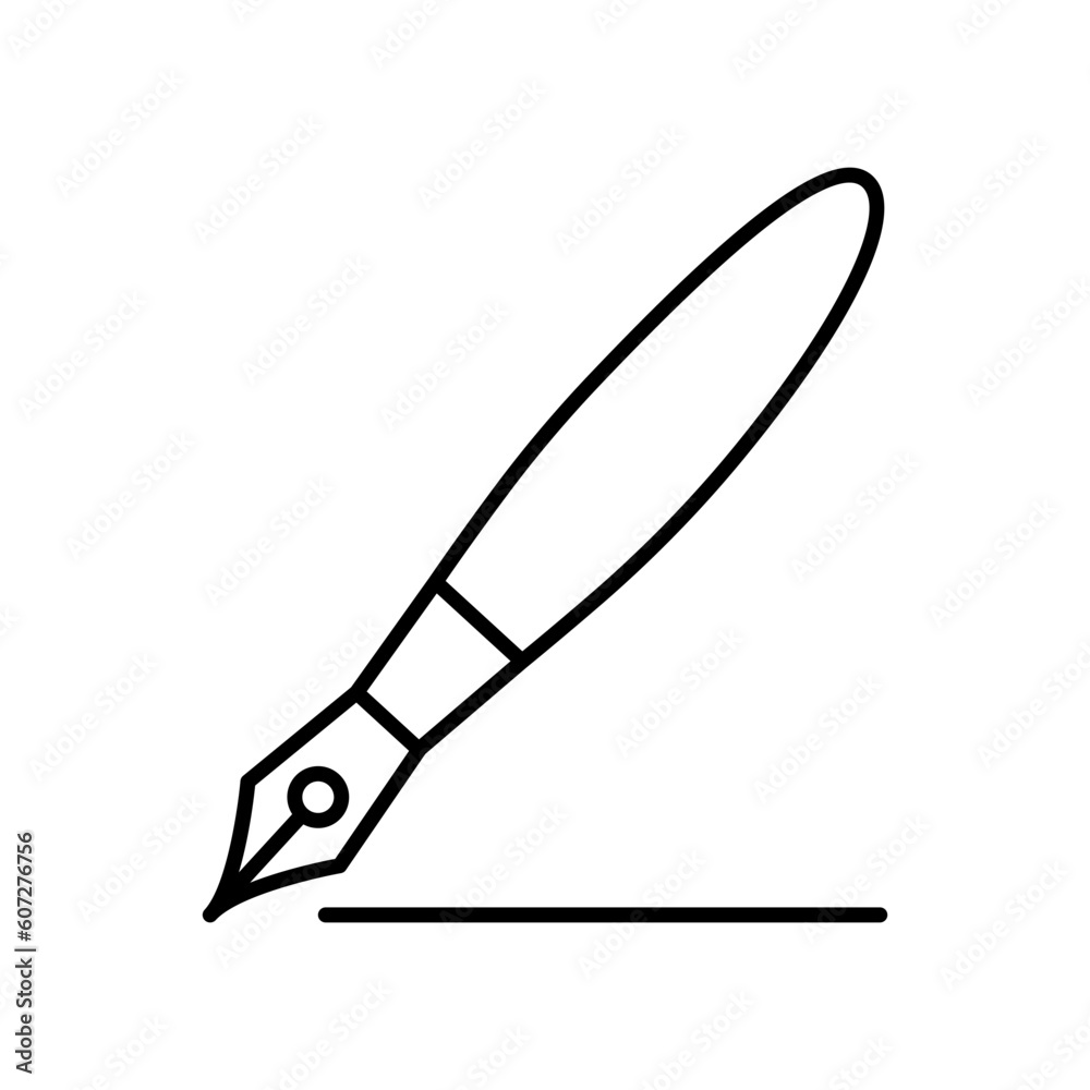Ink pen icon Ink pen icon