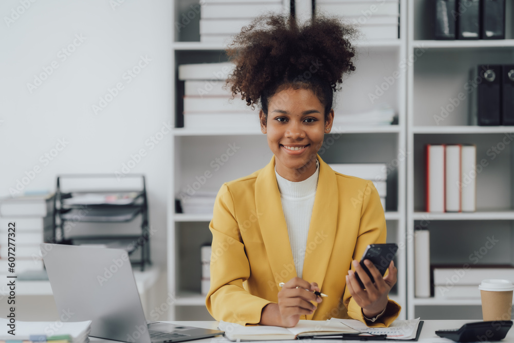 Business woman working in office Business woman working in office