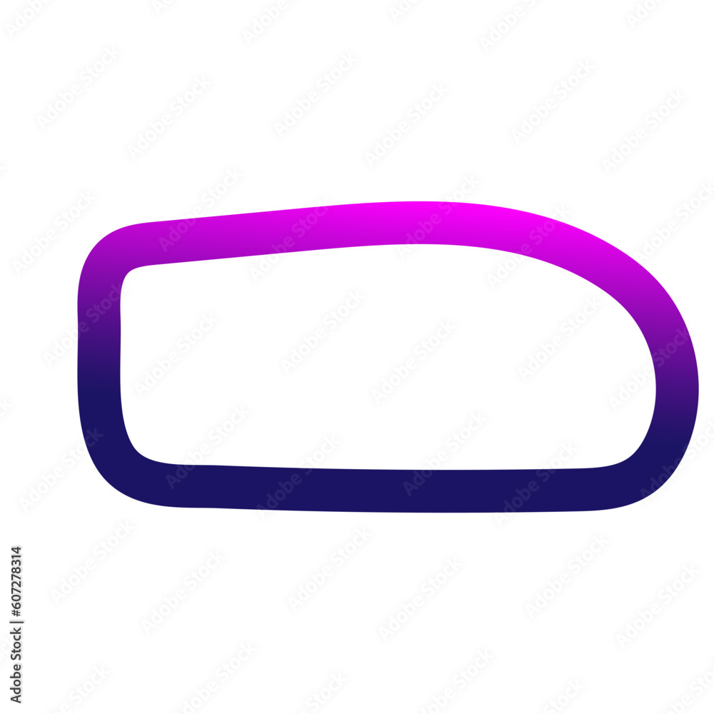 Colorful Gradient Abstract Outline Colorful Gradient Abstract Outline