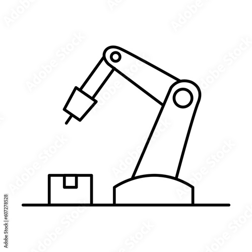 Industrial machine icon