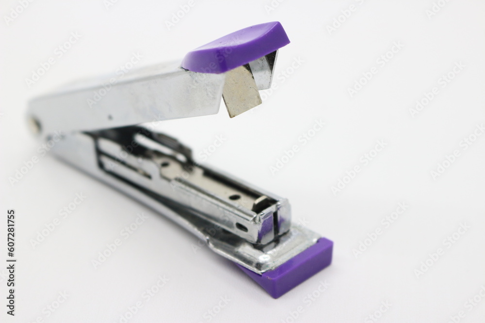 purple iron stapler purple iron stapler