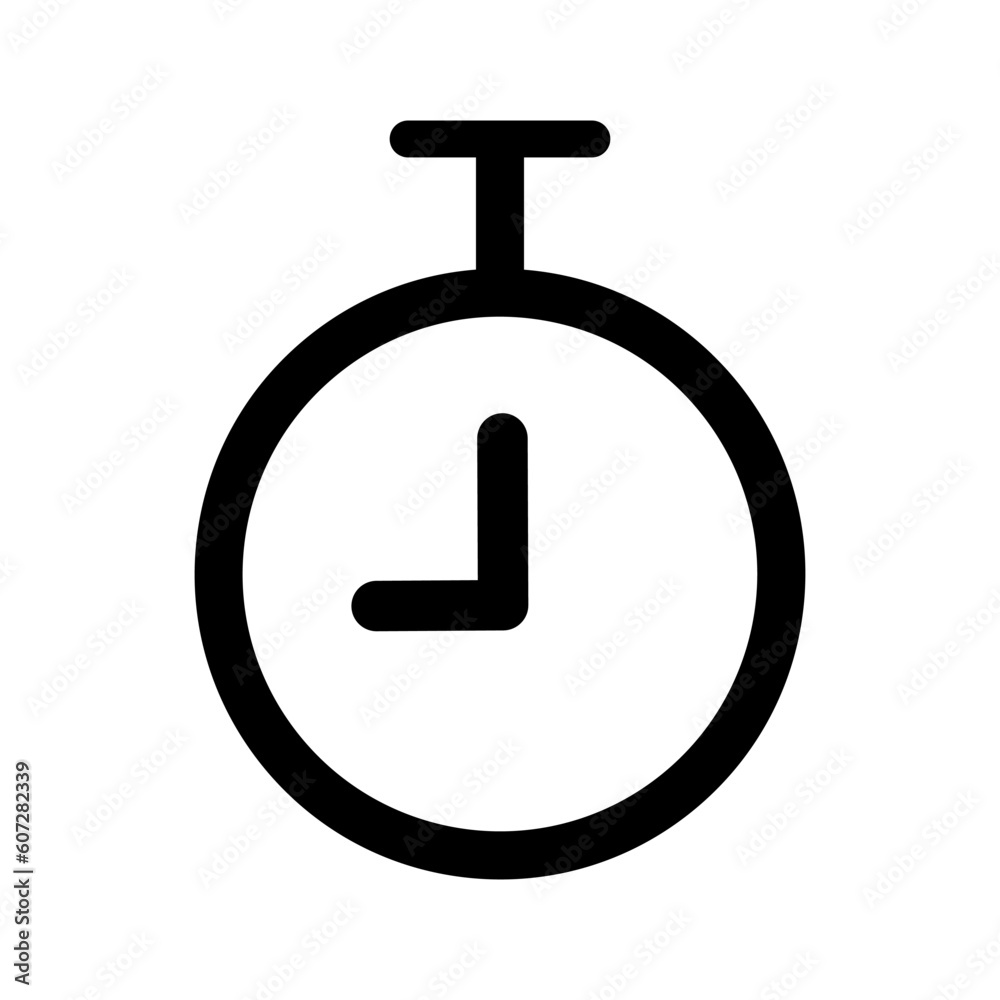 Simple timer icon. Time measurement. Vector. Simple timer icon. Time measurement. Vector.